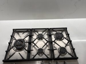 Kitchen stovetop cleaned